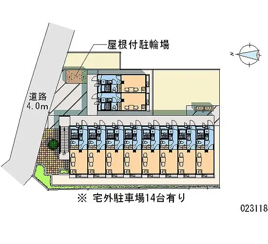 ★手数料０円★上尾市小敷谷　月極駐車場（LP）